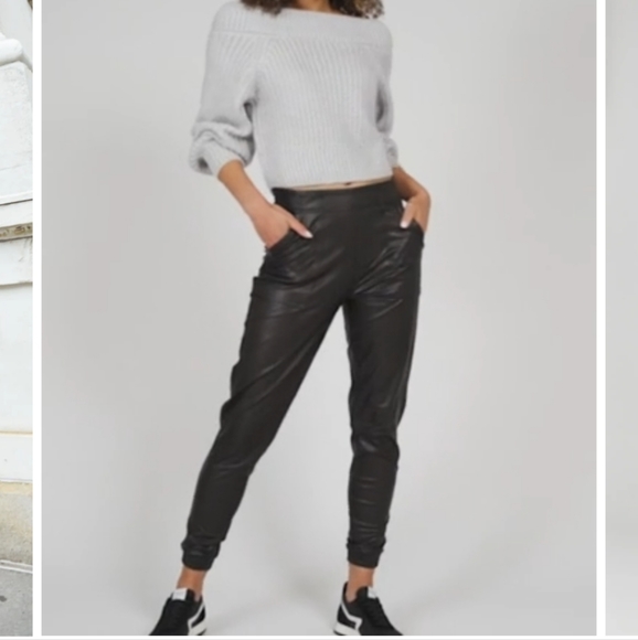 Spanx Leather Like Jogger - Picture 4 of 5